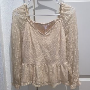 Brand new lace Long sleeve